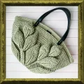 Leafy Textured Crochet Tote Bag Pattern step 1