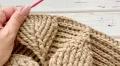 Leafy Textured Crochet Tote Bag Pattern step 4