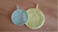 Double-Sided Round Potholders Pattern step 1