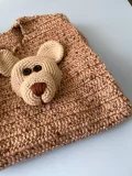 Teddy Bear Baby Vest Crochet Pattern step 1