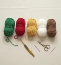 Crochet Christmas Tree Table Runner Pattern step 3