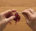 Crochet Christmas Granny Stitch Table Runner Pattern step 4