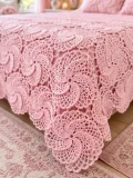 Crochet Pinwheel Lace Bedspread Pattern step 2